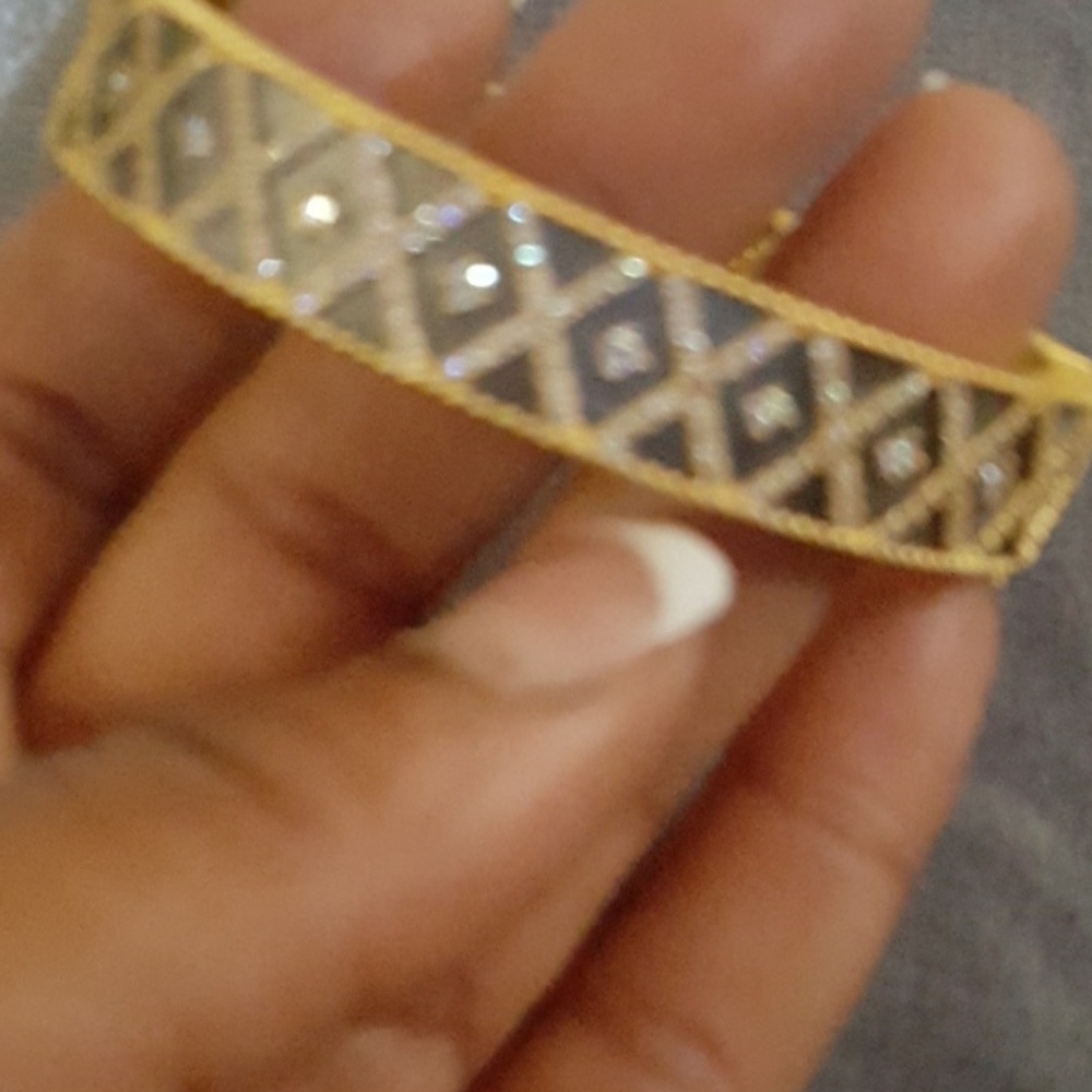 Diamond  bracelet   gold 14k